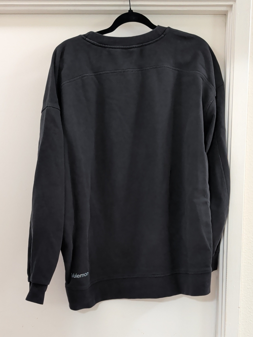 Lululemon Perfectly Oversized Crew Black GUC - Picture 3 of 5
